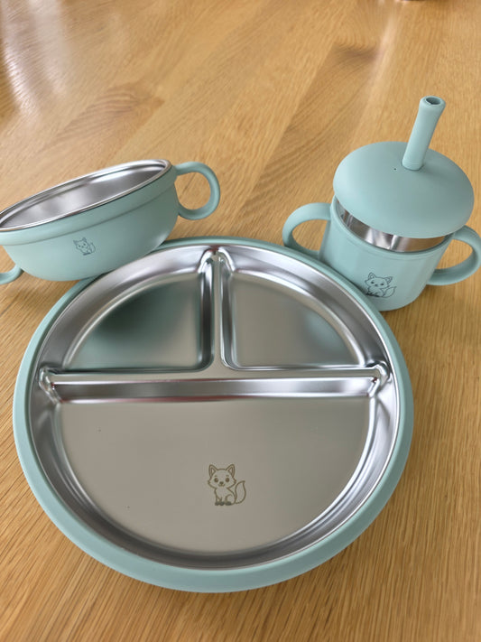 Stainless Steel Dinner Set