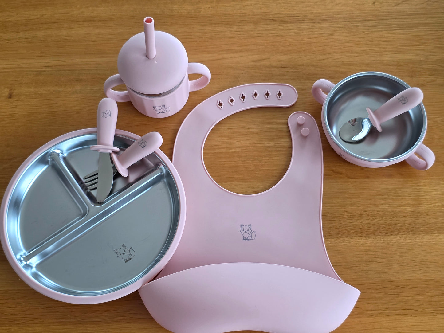 Stainless Steel Dinner Set