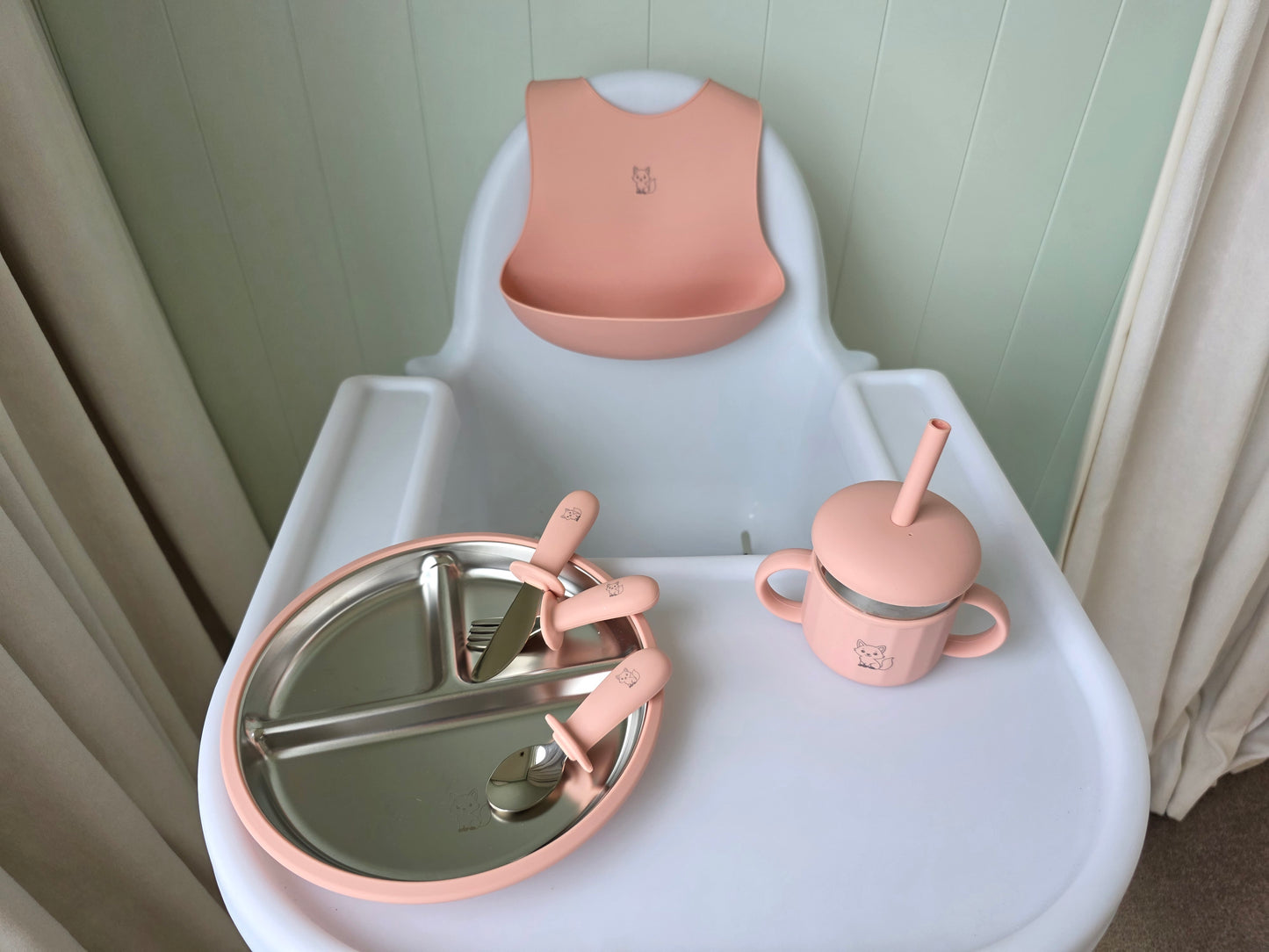 Stainless Steel Dinner Set