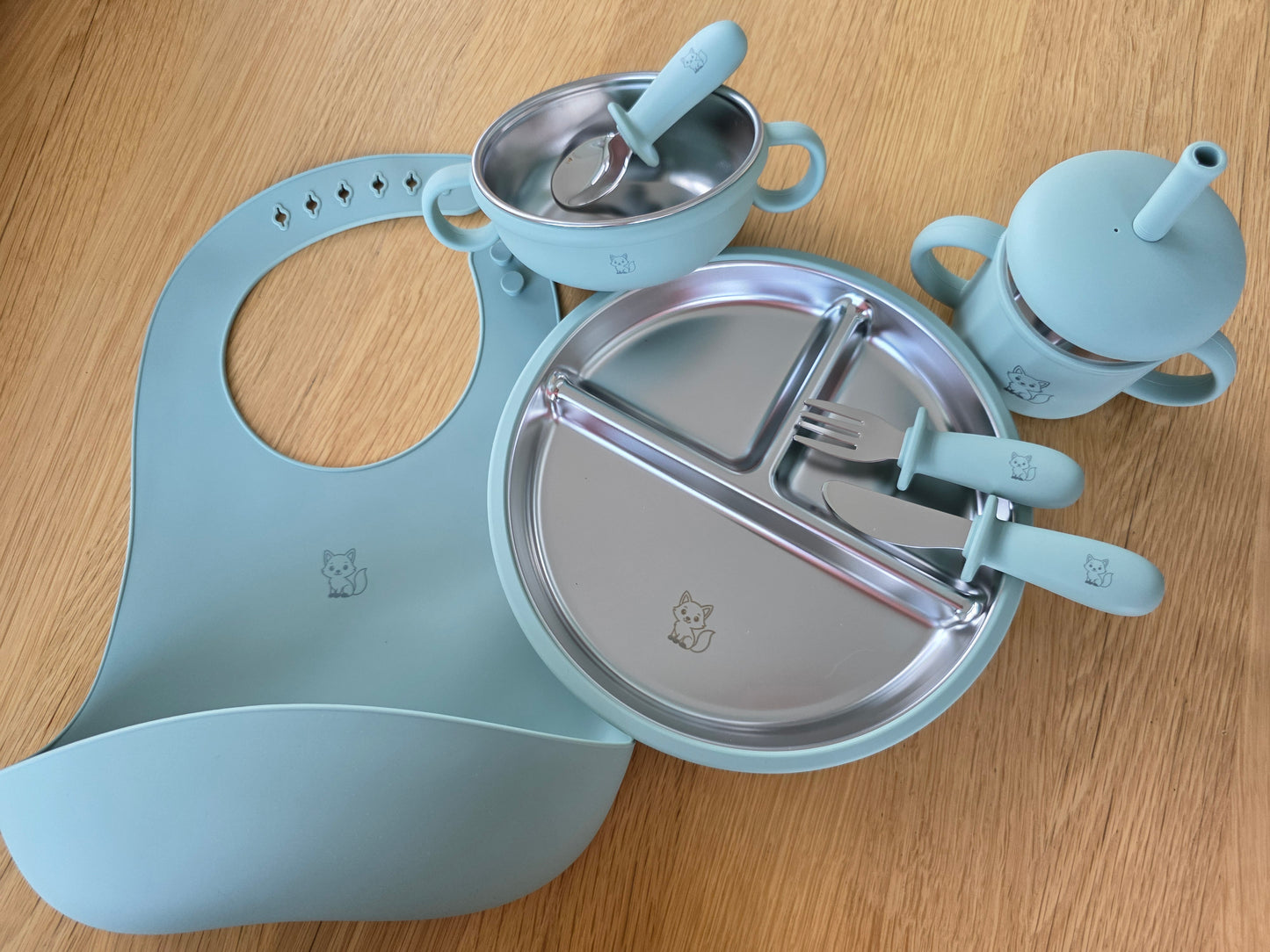 Stainless Steel Dinner Set